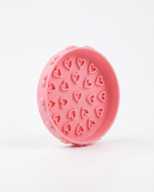Heart-Shaped Makeup Brush Cleaner