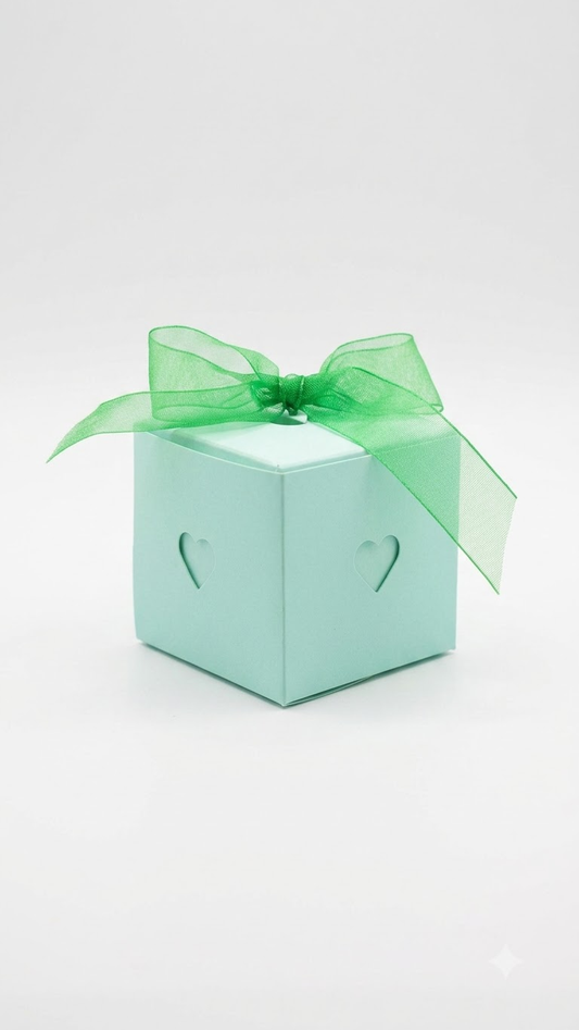 Heart foldable Gift box -flat pack of 3