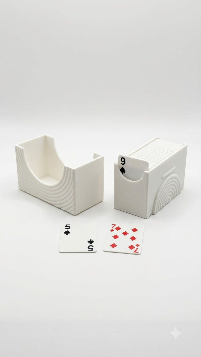 Mini Playing Cards with 3D Printed Storage Box