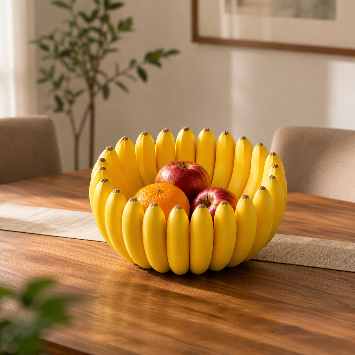 Banana-Inspired Fruit Bowl