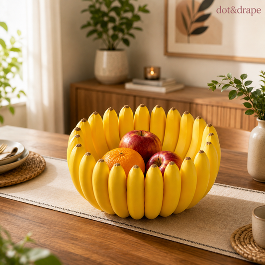 Banana-Inspired Fruit Bowl