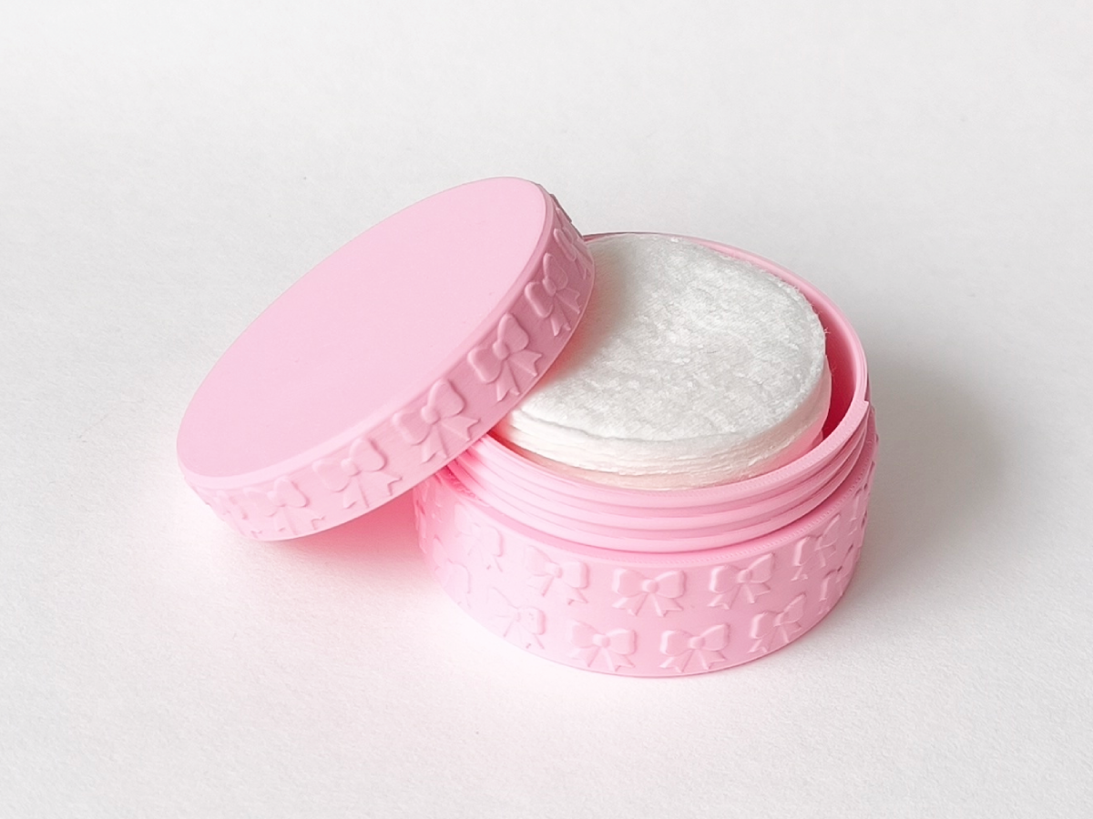 Bow Makeup & Beauty Organizer 3D Printed