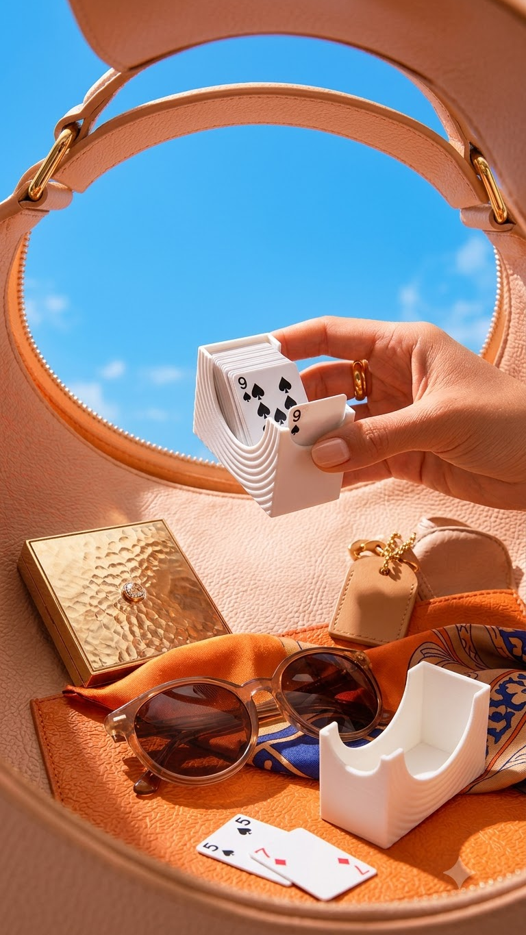 Mini Playing Cards with 3D Printed Storage Box