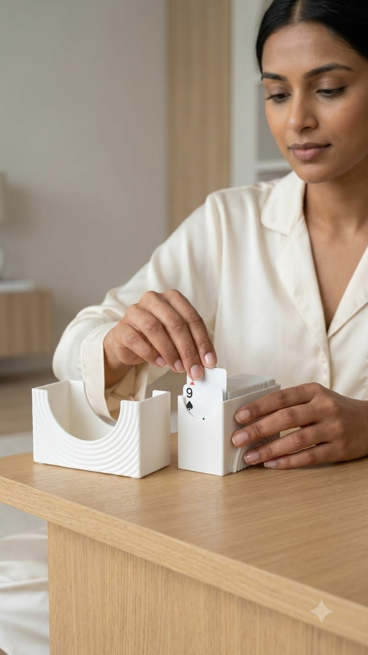Mini Playing Cards with 3D Printed Storage Box