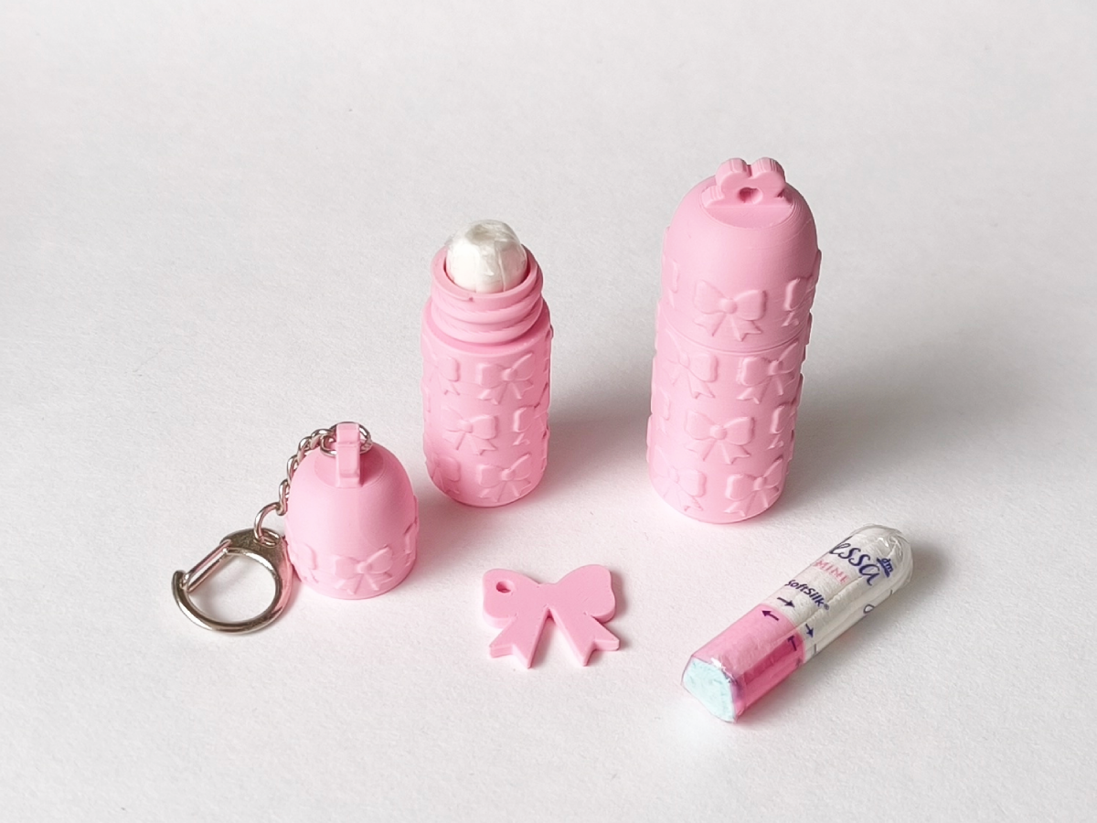 Bow Makeup & Beauty Organizer 3D Printed
