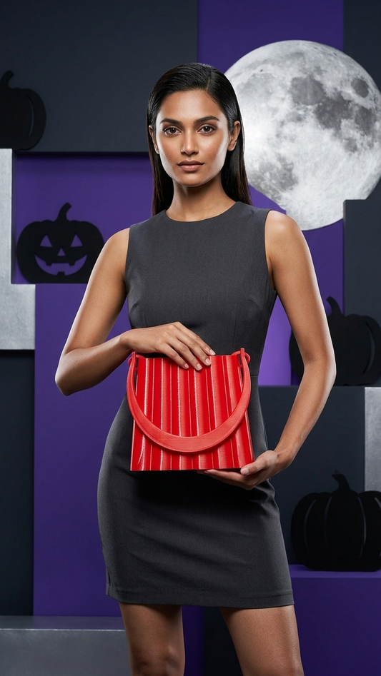 Modern 3D Printed Bucket Handbag