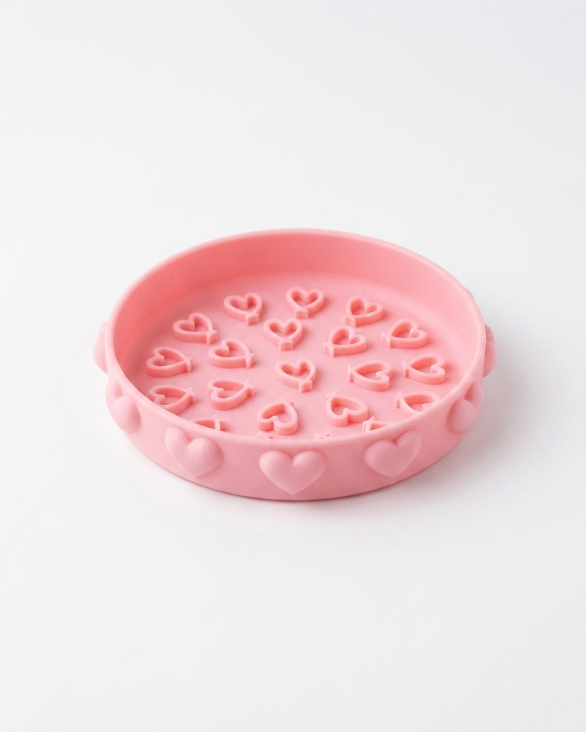 Heart-Shaped Makeup Brush Cleaner